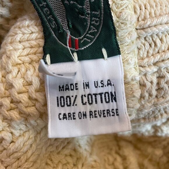 Susquehanna vintage 100% cotton sweater size Large - Picture 4 of 4